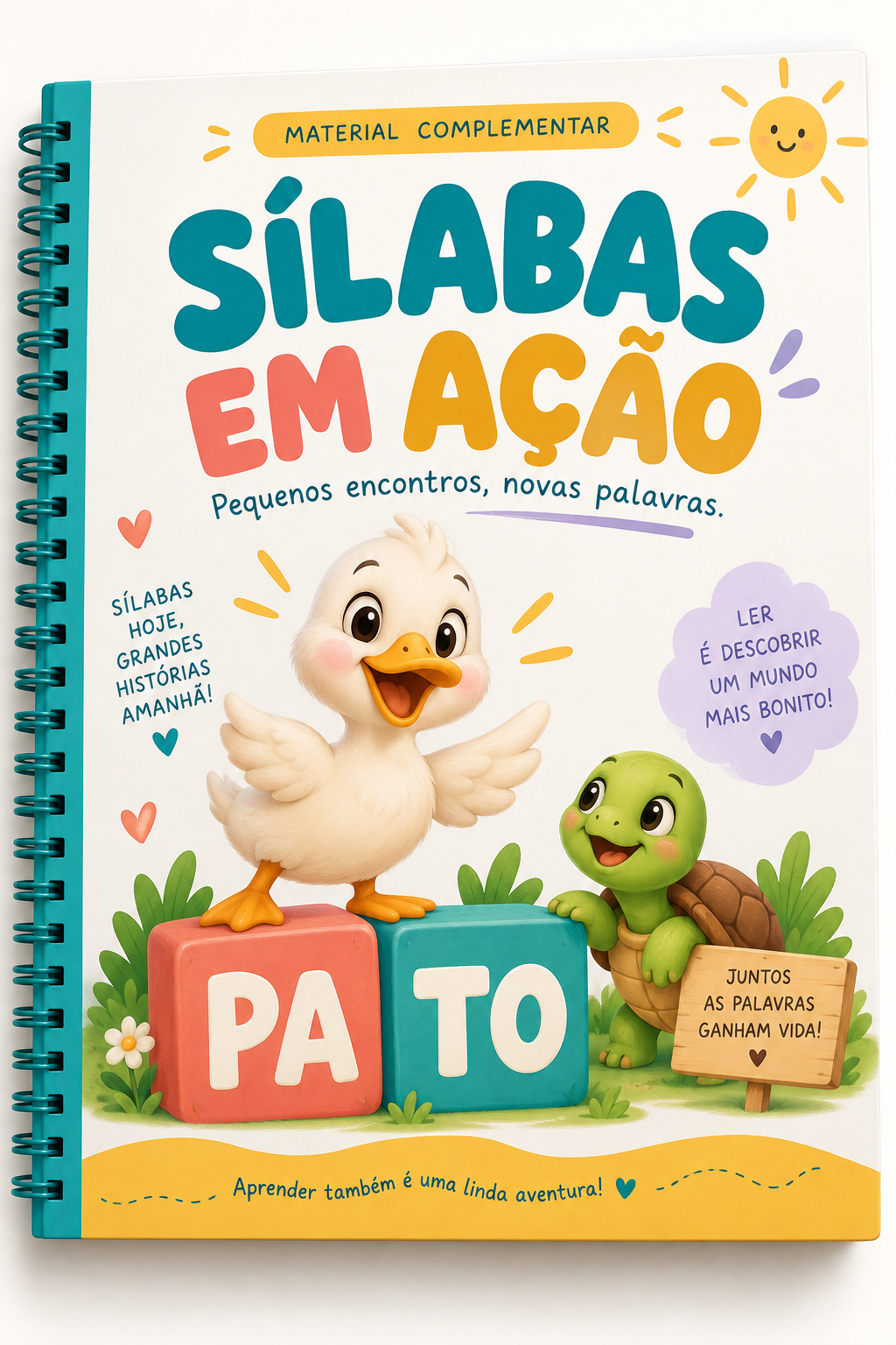 Capa do material Sílabas em ação